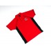 Polo Shirt, Black and Red, Simply Cricket 