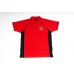 Polo Shirt, Black and Red, Simply Cricket 