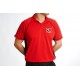 Polo Shirt, Black and Red, Simply Cricket 