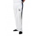 White Playing Trousers- Navy Blue Mesh - Simply Cricket 